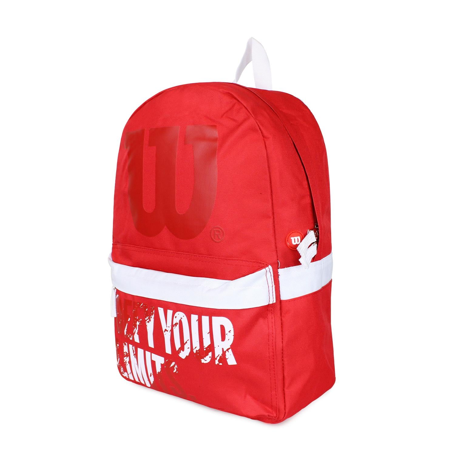 PACK WILSON MOCHILA DEFY + BANDOLERA HARLEM ROJA - 3