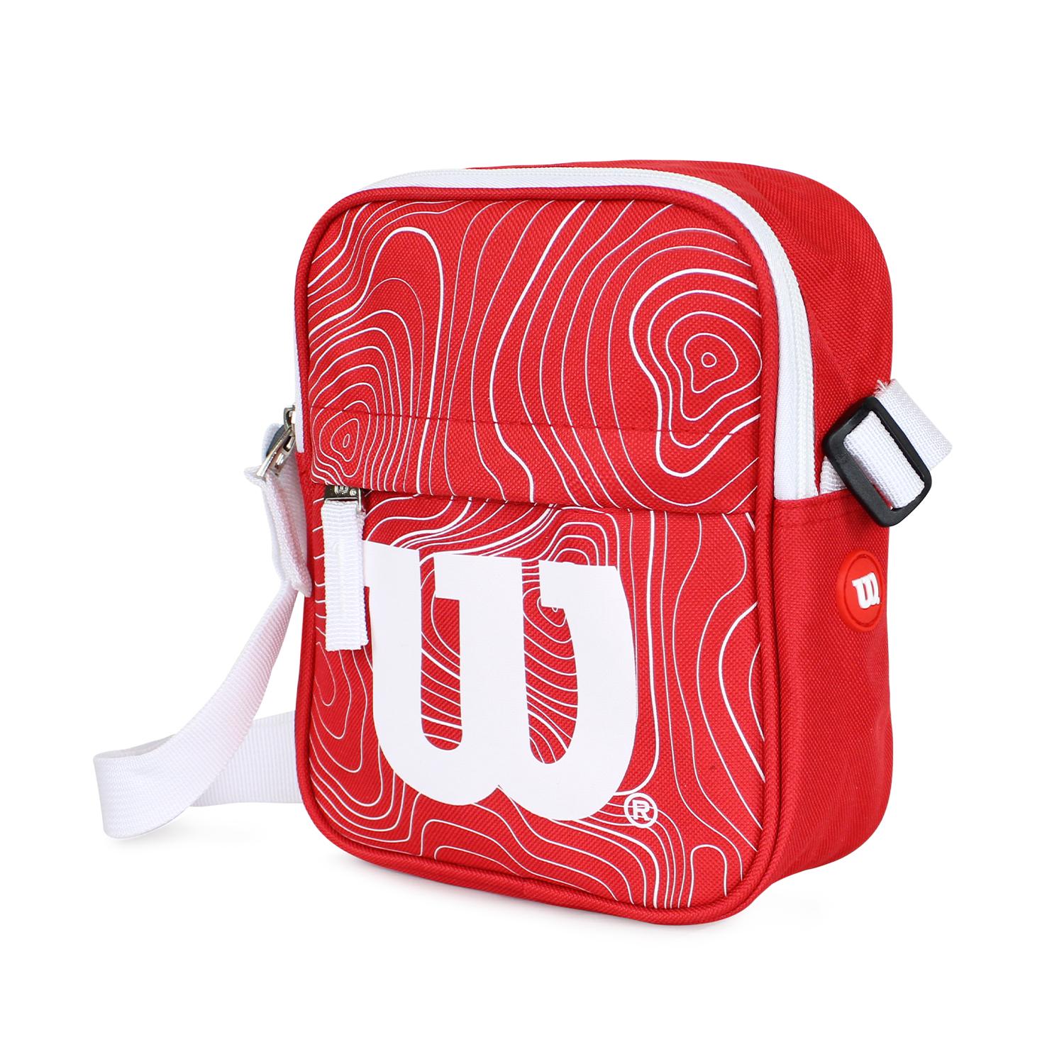 PACK WILSON MOCHILA DEFY + BANDOLERA HARLEM ROJA - 5