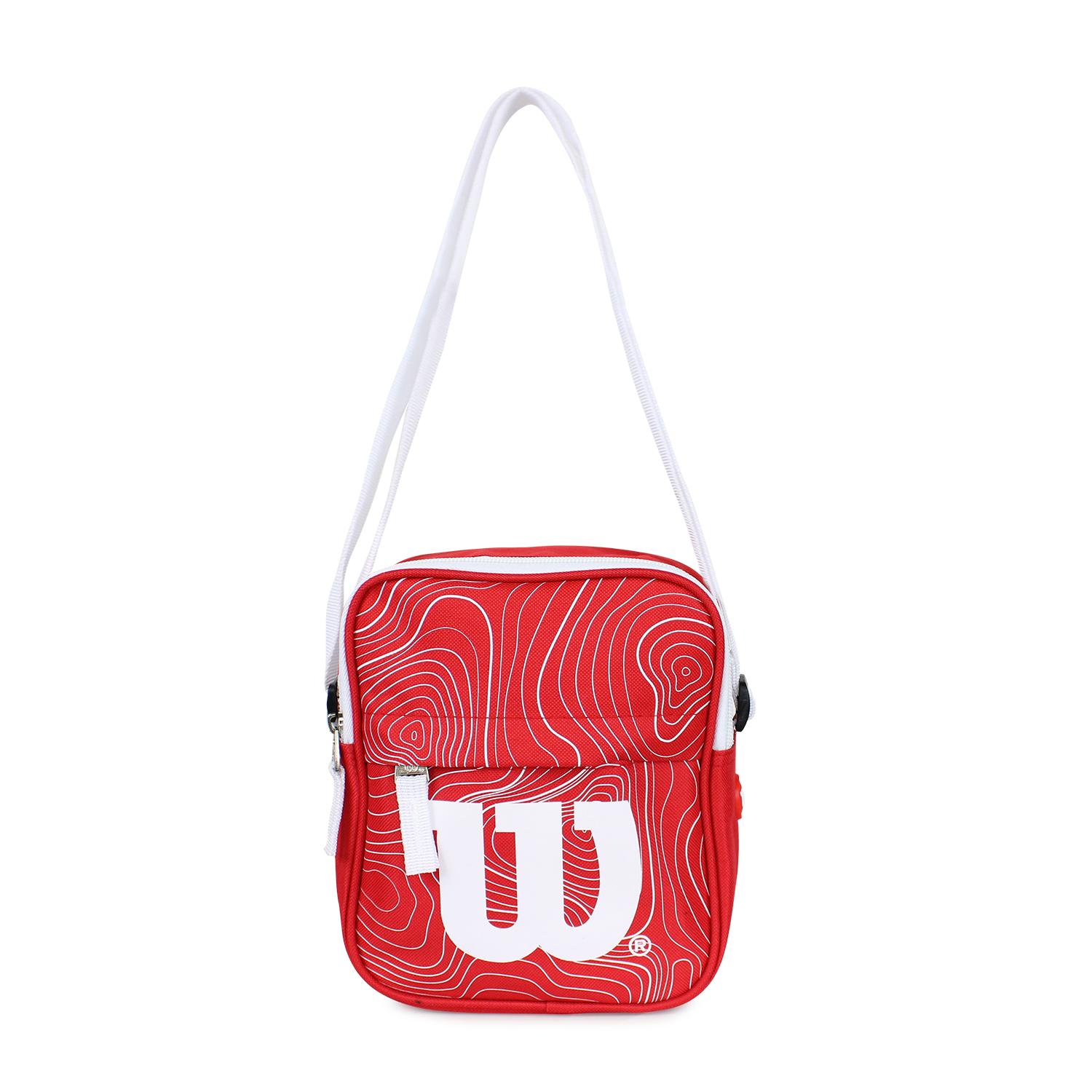 PACK WILSON MOCHILA DEFY + BANDOLERA HARLEM ROJA - 6