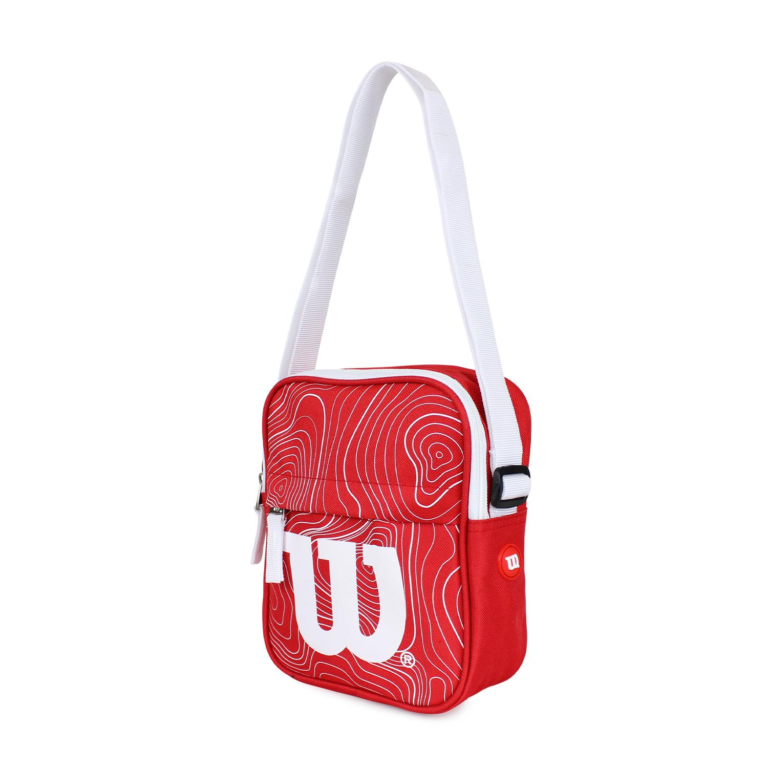 PACK WILSON MOCHILA DEFY + BANDOLERA HARLEM ROJA - 7