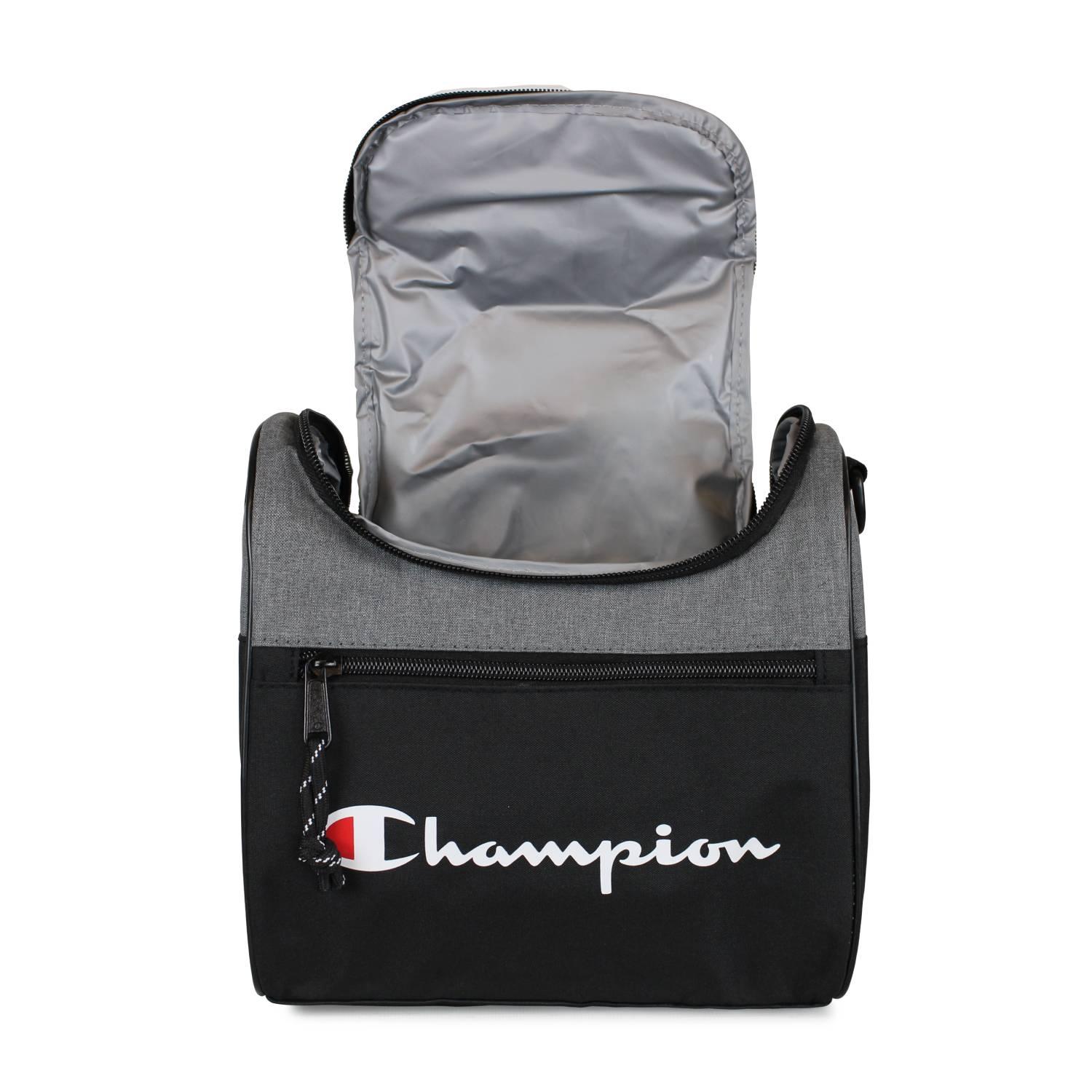 PACK CHAMPION BOLSO ATLANTA 45LTS + LONCHERA OXFORD GRIS - 7