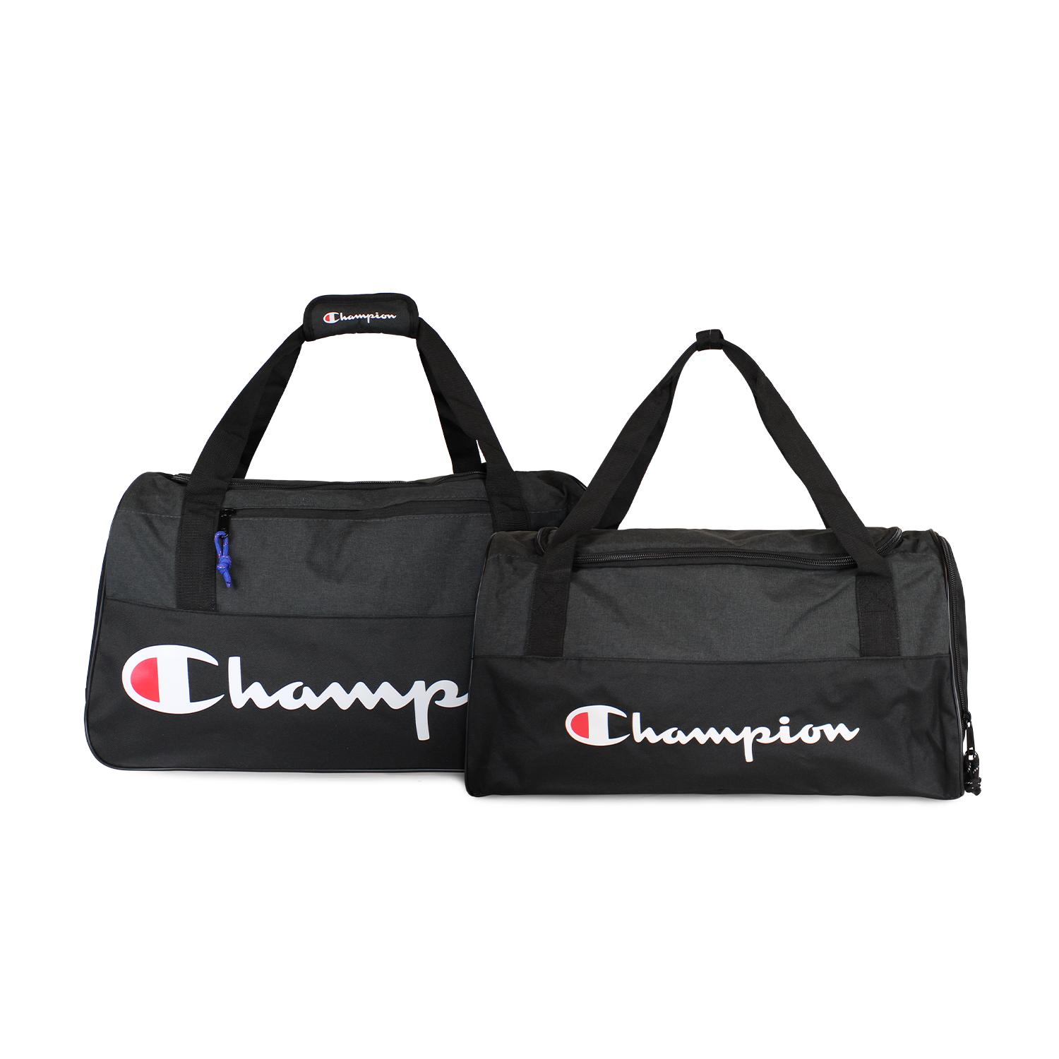 PACK CHAMPION BOLSO TORONTO 28LT + BOLSO ATLANTA 45LT NEGRO - 1