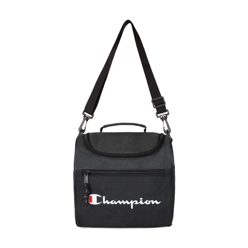 PACK CHAMPION BOLSO BROOKLYN + LONCHERA OXFORD NEGRA - 7