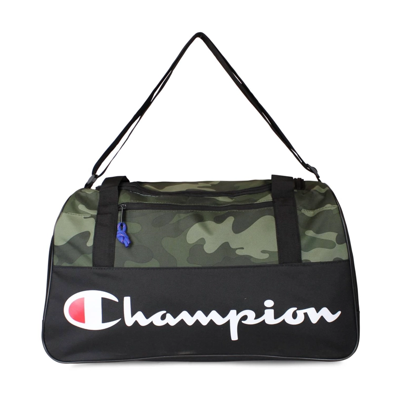 PACK CHAMPION BOLSO ATLANTA 45LTS VERDE + BANANO MILITARY - 3