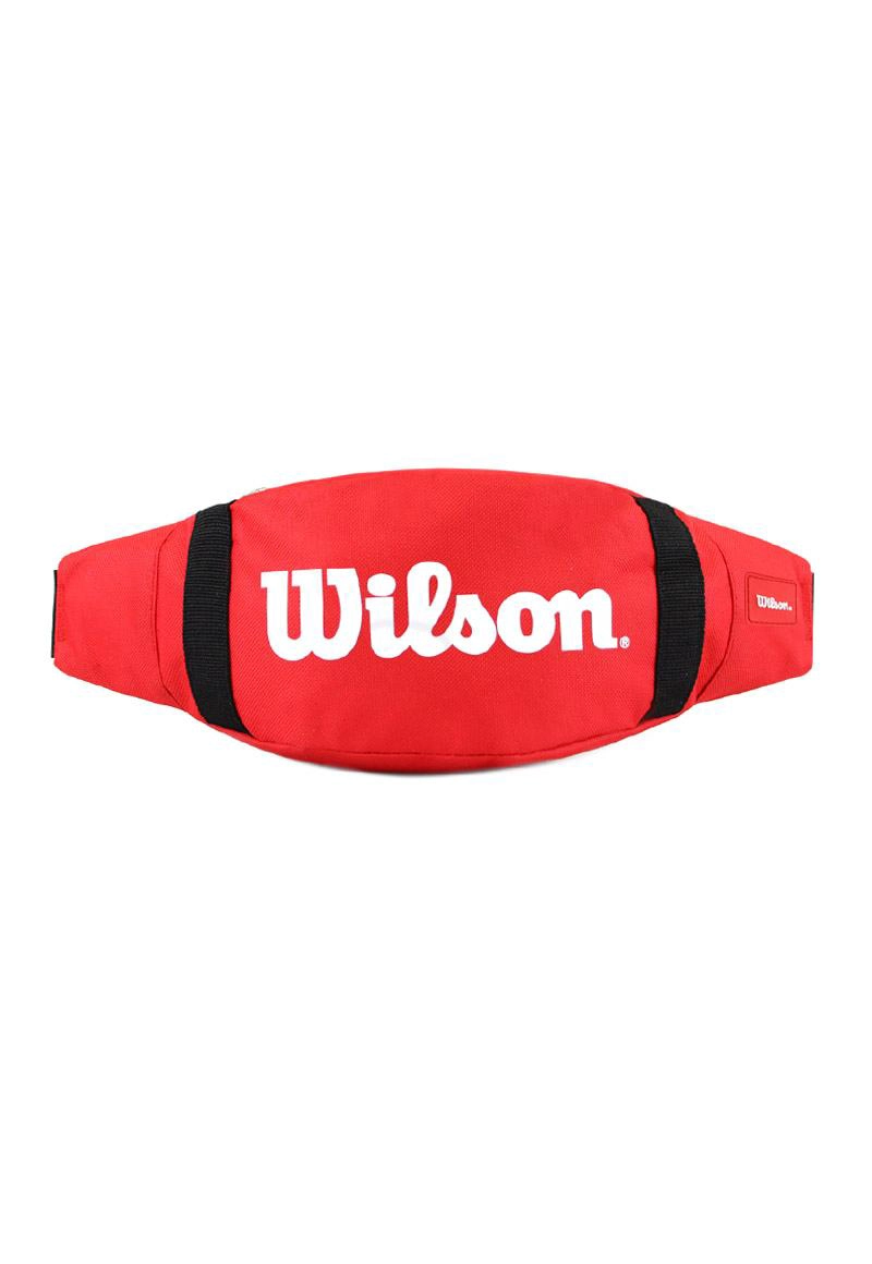 PACK WILSON MOCHILA INFANTIL LOGAN ROJO + BANANO OVAL ROJO - 2