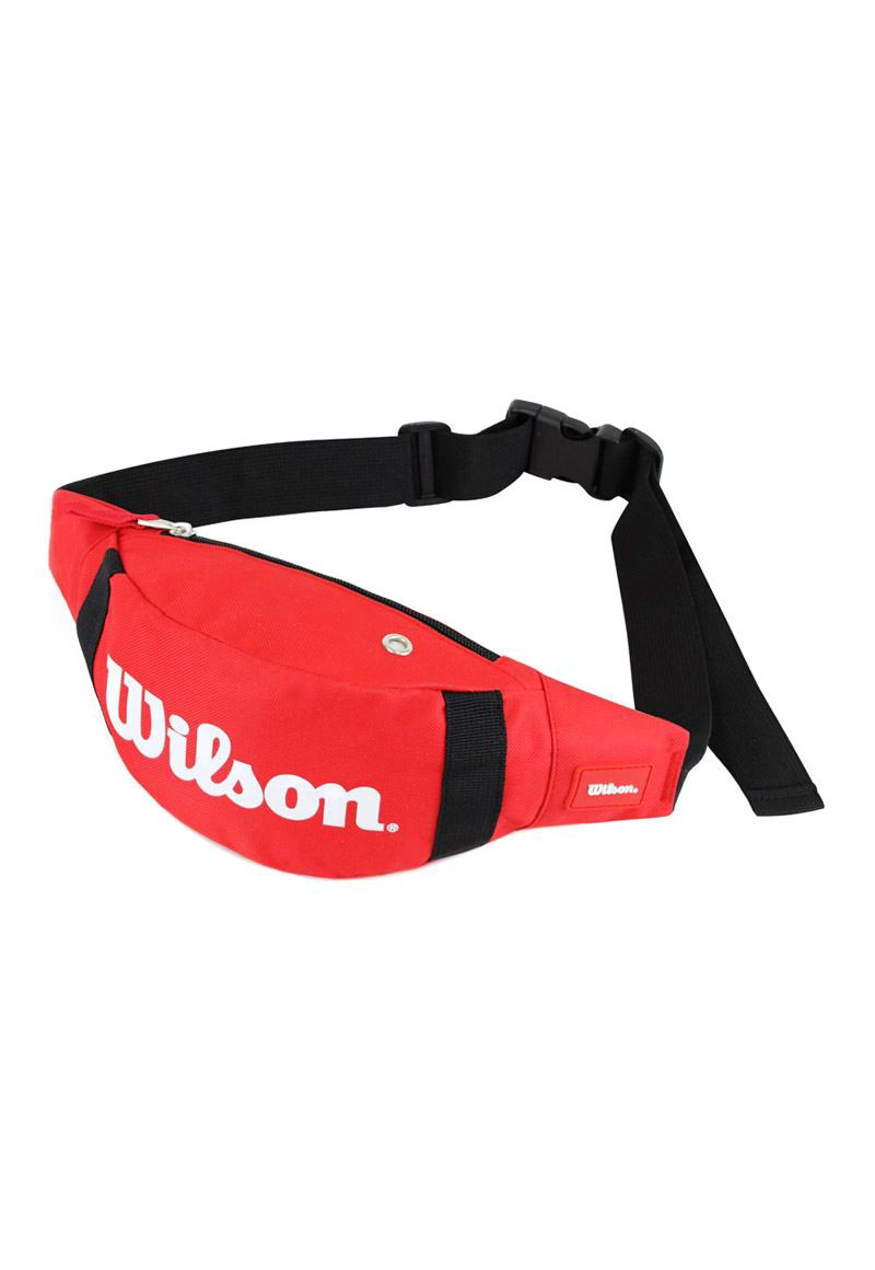 PACK WILSON MOCHILA INFANTIL LOGAN ROJO + BANANO OVAL ROJO - 4