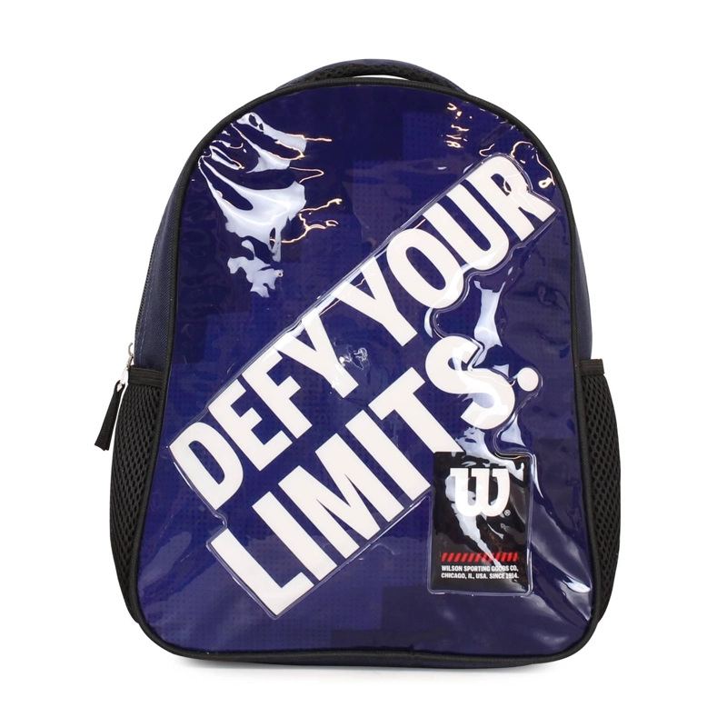 PACK WILSON 2 MOCHILAS INFANTIL LOGAN NEGRA Y AZUL - 5