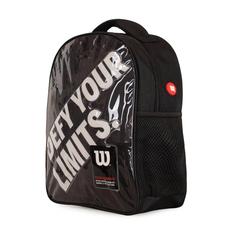 PACK WILSON 2 MOCHILAS INFANTIL LOGAN ROJA Y NEGRA - 3