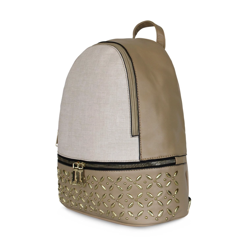MOCHILA MUJER PRISMA BEIGE BOSALINA - 2