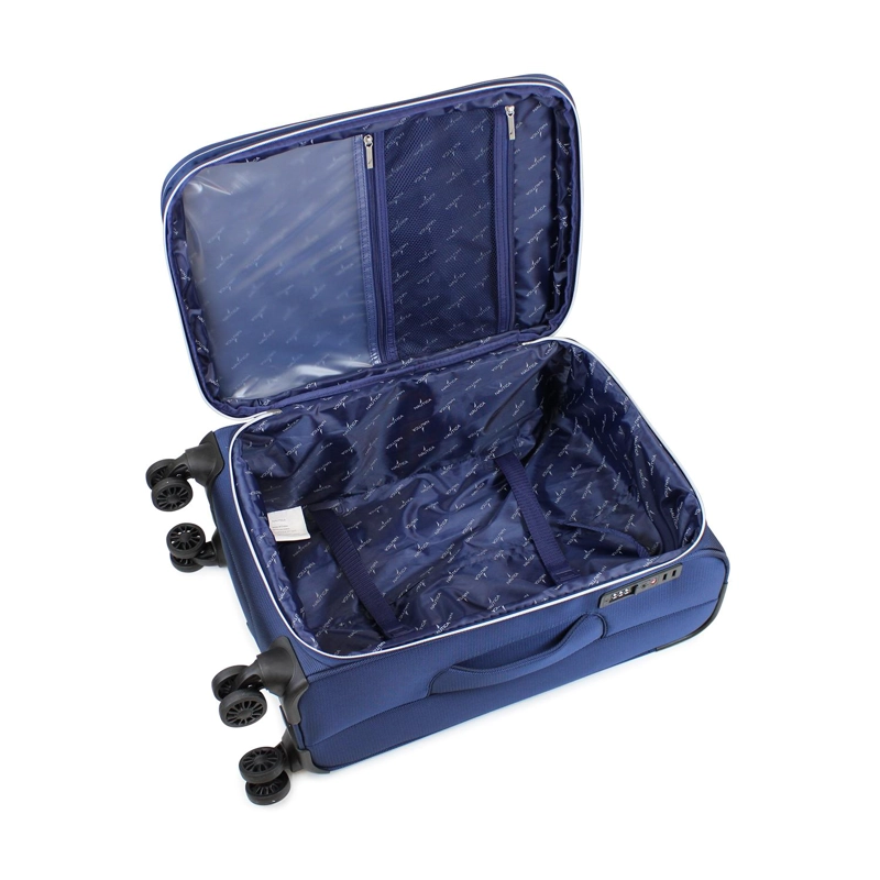 MALETA BLANDA DE TELA S DE CABINA NAUTICA VALENCIA 10KG AZUL - 2