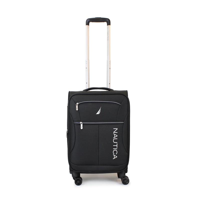 MALETA BLANDA DE TELA S DE CABINA NAUTICA VALENCIA 10KG NEGRA - 1