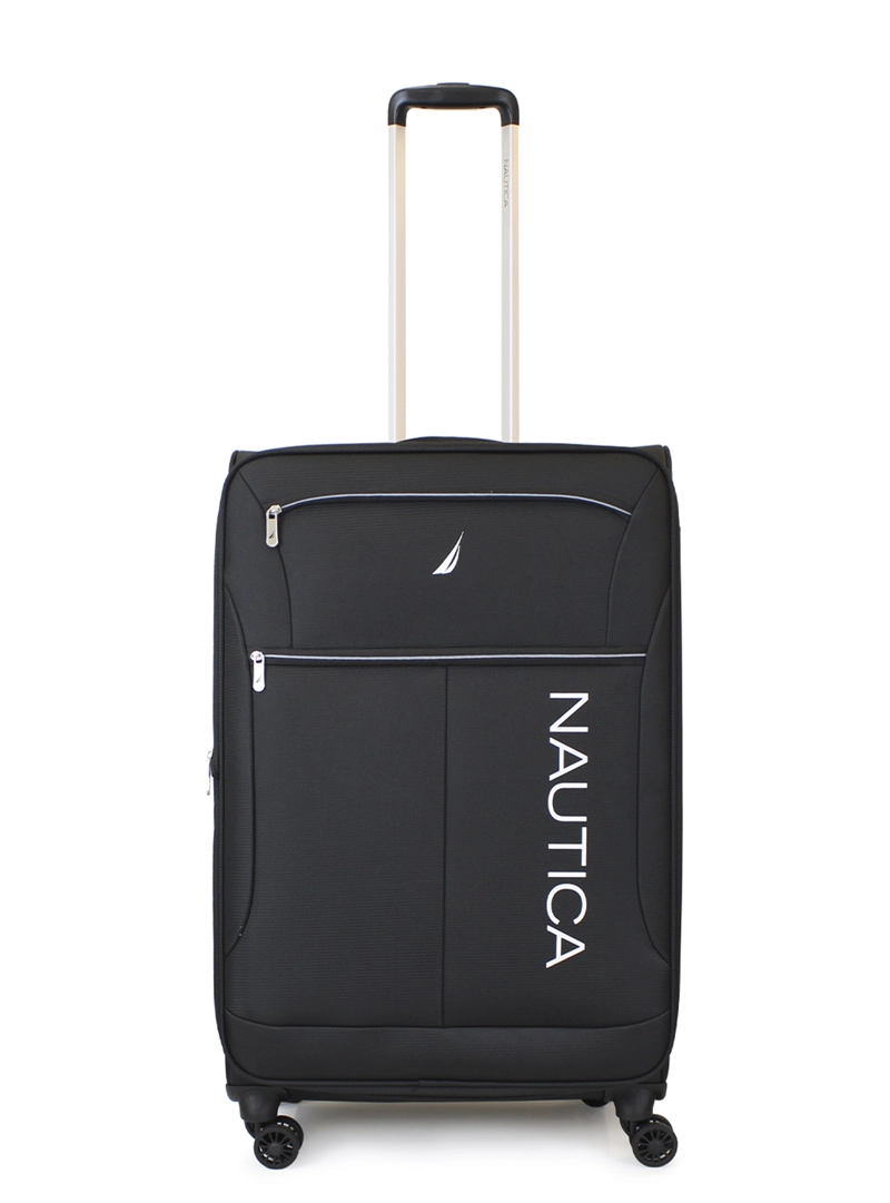 MALETA BLANDA  DE TELA MEDIANA NAUTICA VALENCIA 20KG NEGRA - 1