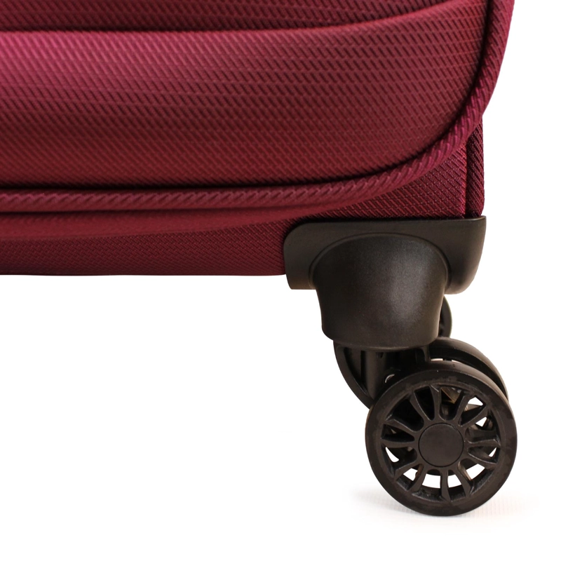 MALETA BLANDA  DE TELA GRANDE NAUTICA VALENCIA L 23KG BURDEO - 5