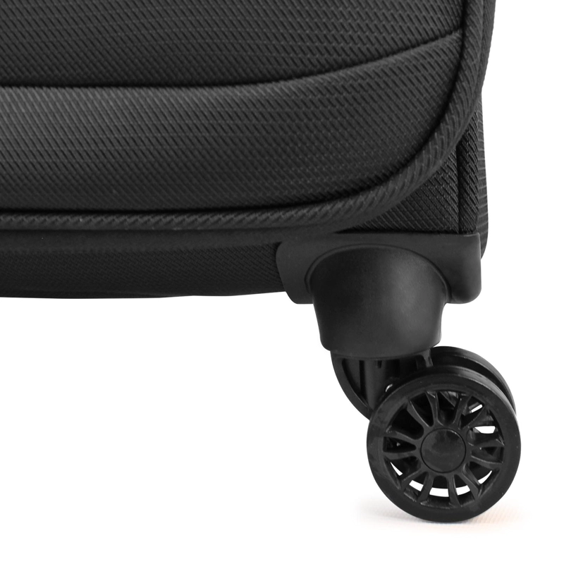 MALETA BLANDA DE TELA GRANDE NAUTICA VALENCIA L 23KG NEGRA - 5