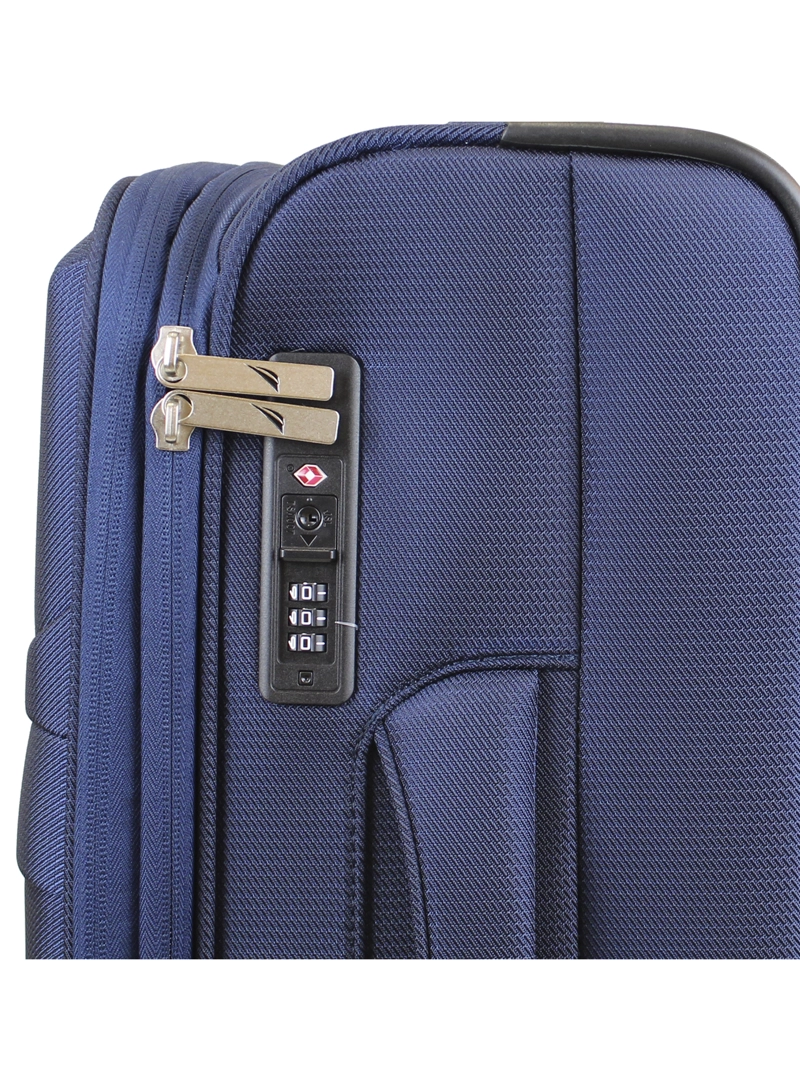 MALETA BLANDA DE TELA MEDIANA NAUTICA MUNICH 20KG AZUL - 3