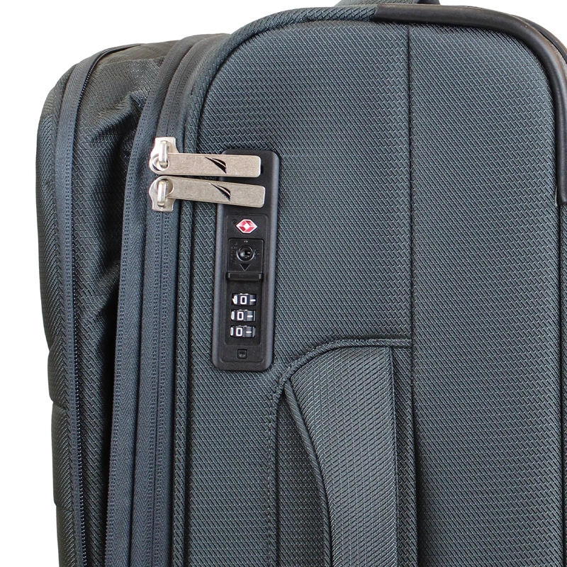 MALETA BLANDA DE TELA MEDIANA NAUTICA MUNICH 20KG GRIS - 3