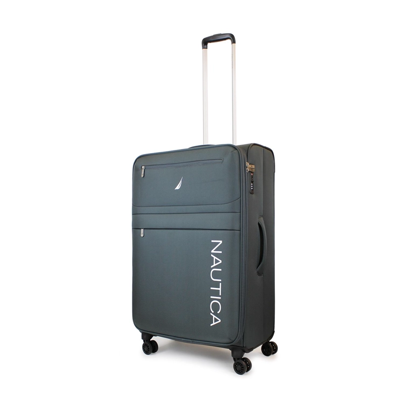 MALETA BLANDA DE TELA MEDIANA NAUTICA MUNICH 20KG GRIS - 6