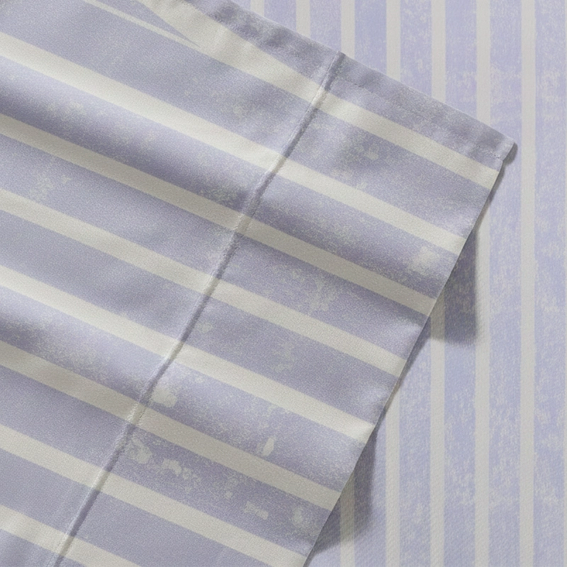 JUEGO DE SABANAS NAUTICA 3PIEZAS MICROFIBRA 1,5 PLAZAS LINEAS CELESTE - 3