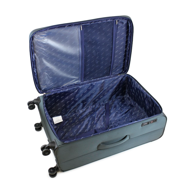 MALETA BLANDA DE TELA GRANDE NAUTICA MUNICH L 23KG GRIS - 2