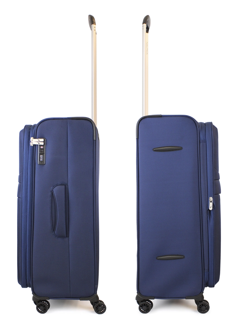 PACK 2 MALETAS BLANDAS DE TELA M+L NAUTICA MUNICH 20K Y 23K AZUL - 6