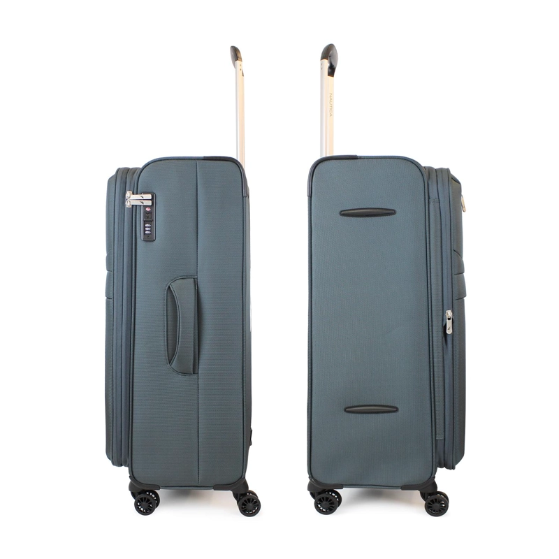 PACK 2 MALETAS BLANDAS DE TELA M+L NAUTICA MUNICH 20K Y 23K GRIS - 6