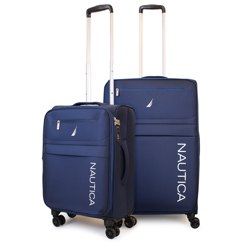 PACK 2 MALETAS BLANDAS DE TELA S+M NAUTICA MUNICH 10K Y 20K AZUL - 1
