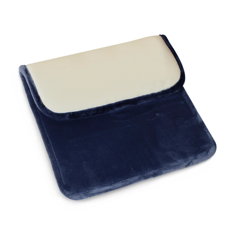 ALFOMBRA DE BAÑO NAUTICA FLANNEL 40X60CM ANTIDESLIZANTE AZUL MARINO - 3