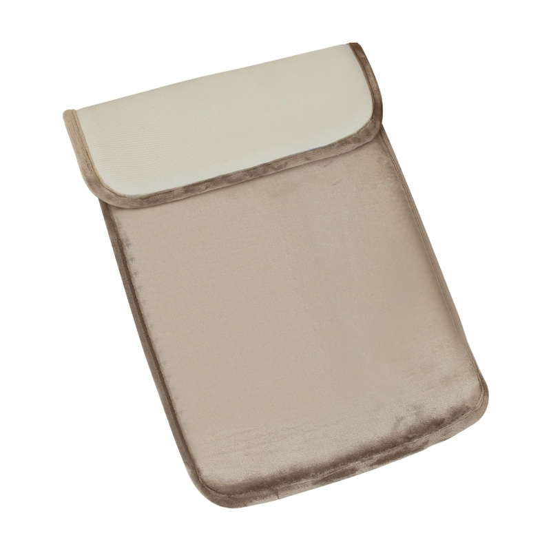 ALFOMBRA DE BAÑO NAUTICA FLANNEL 50X80CM ABSORBENTE BEIGE - 3