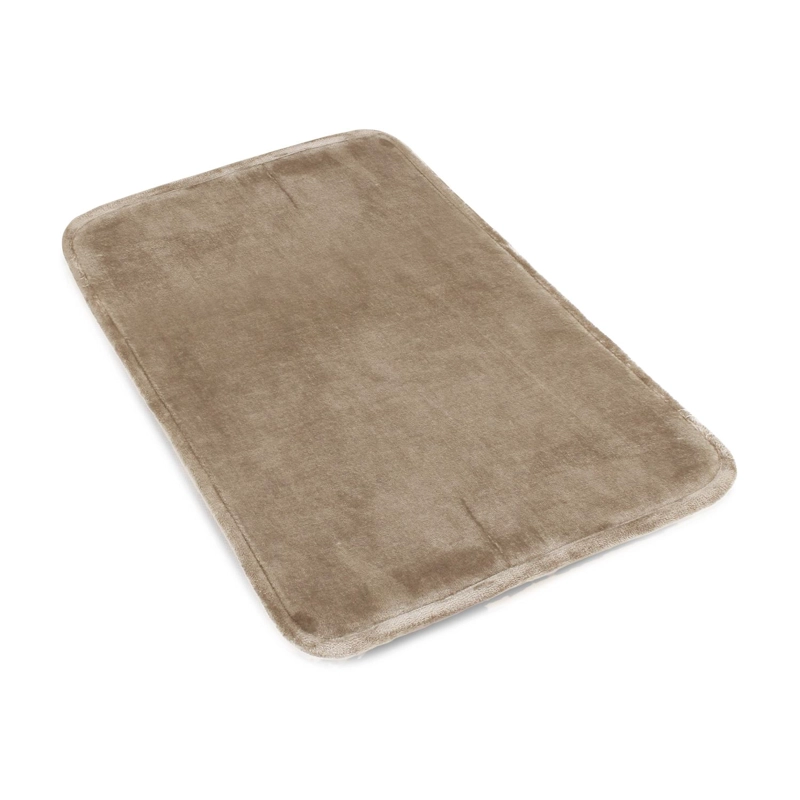 ALFOMBRA DE BAÑO NAUTICA FLANNEL 50X80CM ABSORBENTE BEIGE - 5