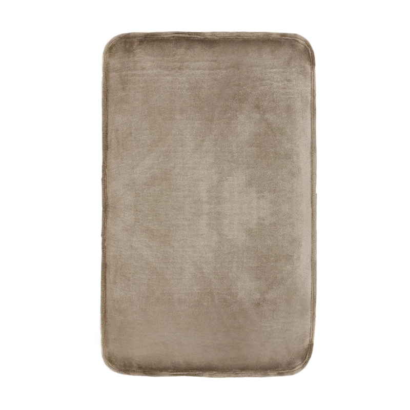 ALFOMBRA DE BAÑO NAUTICA FLANNEL 50X80CM ABSORBENTE BEIGE - 6