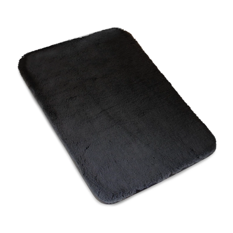 ALFOMBRA DE BAÑO NAUTICA ULTRA SUAVE 50X80CM GRIS OSCURO - 6