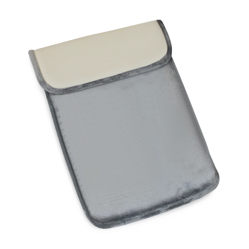 ALFOMBRA DE BAÑO NAUTICA FLANNEL 50X80CM ABSORBENTE GRIS - 4