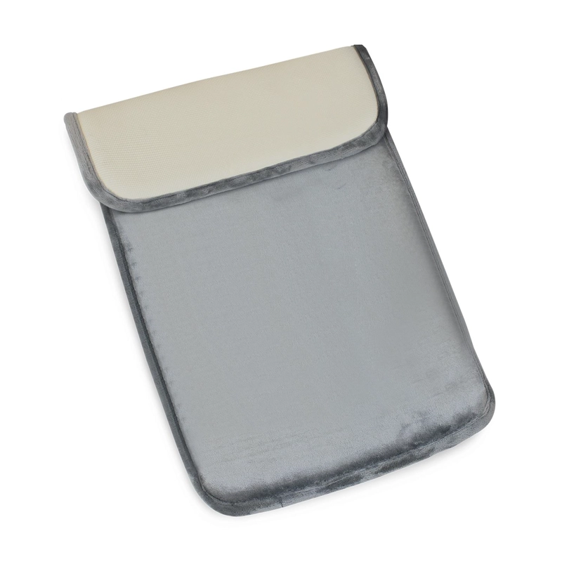 ALFOMBRA DE BAÑO NAUTICA FLANNEL 50X80CM ABSORBENTE GRIS - 6