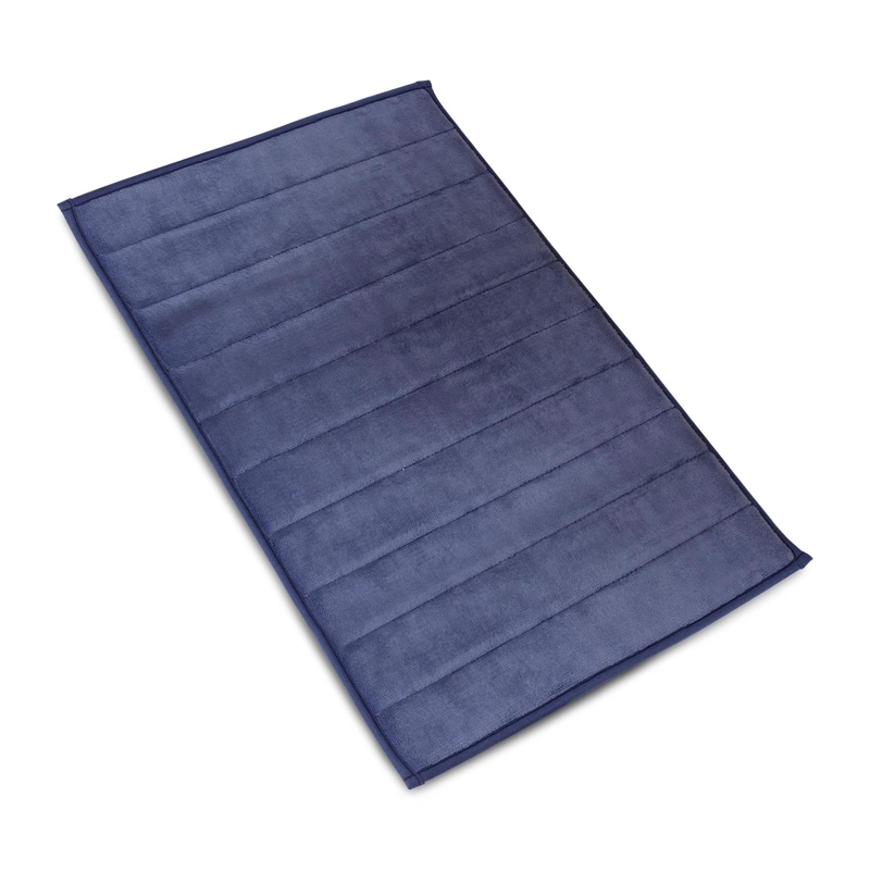 ALFOMBRA DE BAÑO NAUTICA 50X80CM CORALINA ULTRA SUAVE AZUL - 5