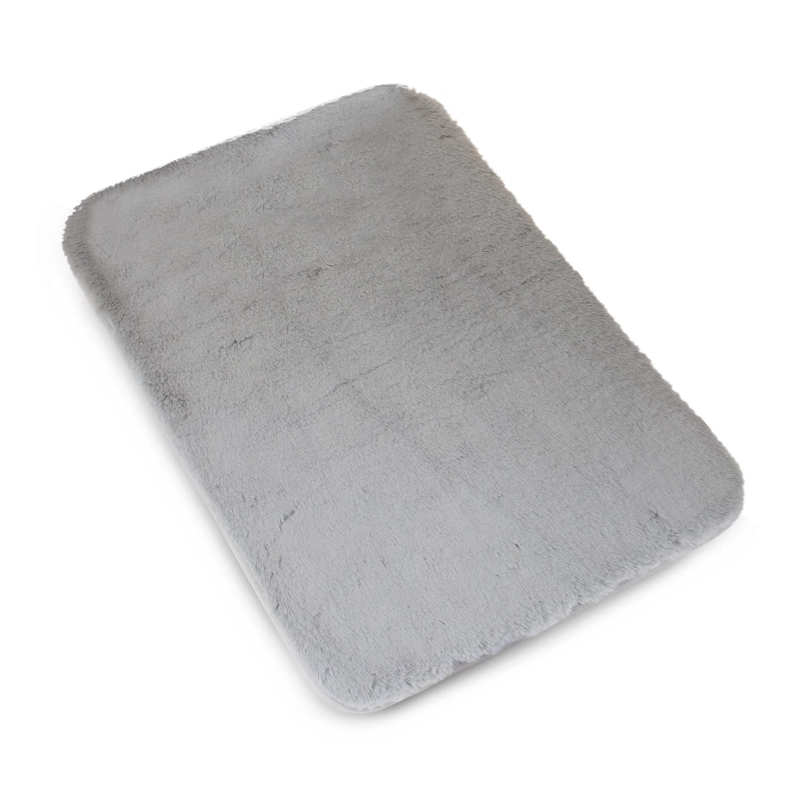 ALFOMBRA DE BAÑO NAUTICA ULTRA SUAVE 40X60CM GRIS CLARO - 5