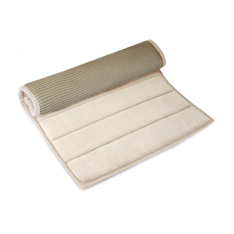ALFOMBRA DE BAÑO NAUTICA 50X80CM CORALINA ULTRA SUAVE MARFIL - 3