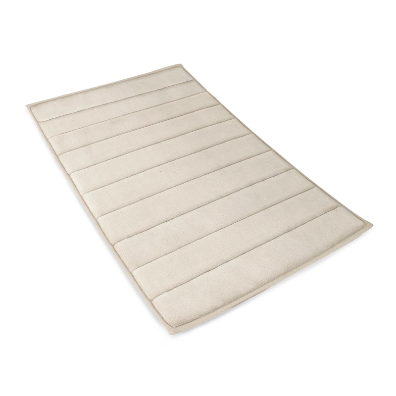 ALFOMBRA DE BAÑO NAUTICA 50X80CM CORALINA ULTRA SUAVE MARFIL - 5