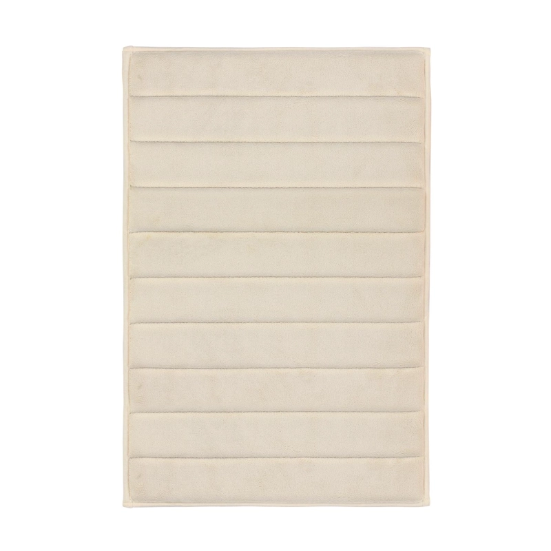 ALFOMBRA DE BAÑO NAUTICA 50X80CM CORALINA ULTRA SUAVE MARFIL - 6