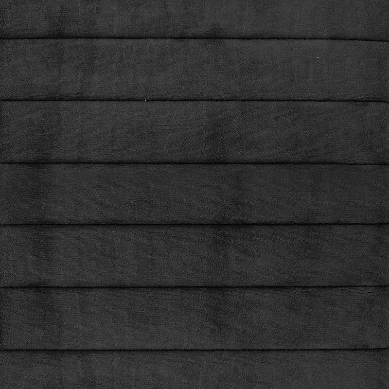 ALFOMBRA DE BAÑO NAUTICA 50X80CM CORALINA ULTRA SUAVE NEGRO - 4