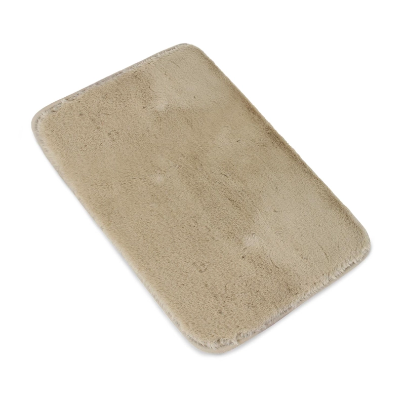 ALFOMBRA DE BAÑO NAUTICA ULTRA SUAVE 50X80CM BEIGE - 5