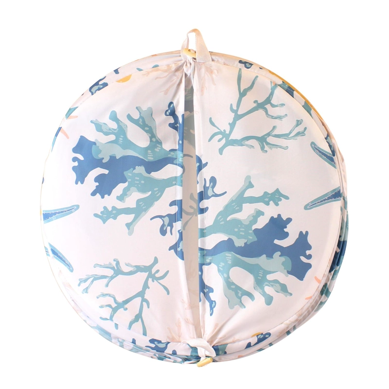 CESTO PARA ROPA PLEGABLE NAUTICA 42X55CM CORALES DE MAR - 6