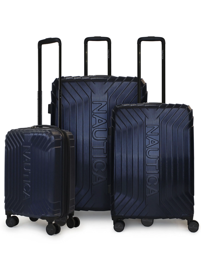 SET DE 3 MALETAS S+M+L NAUTICA SAN BLAS  AZUL - 1