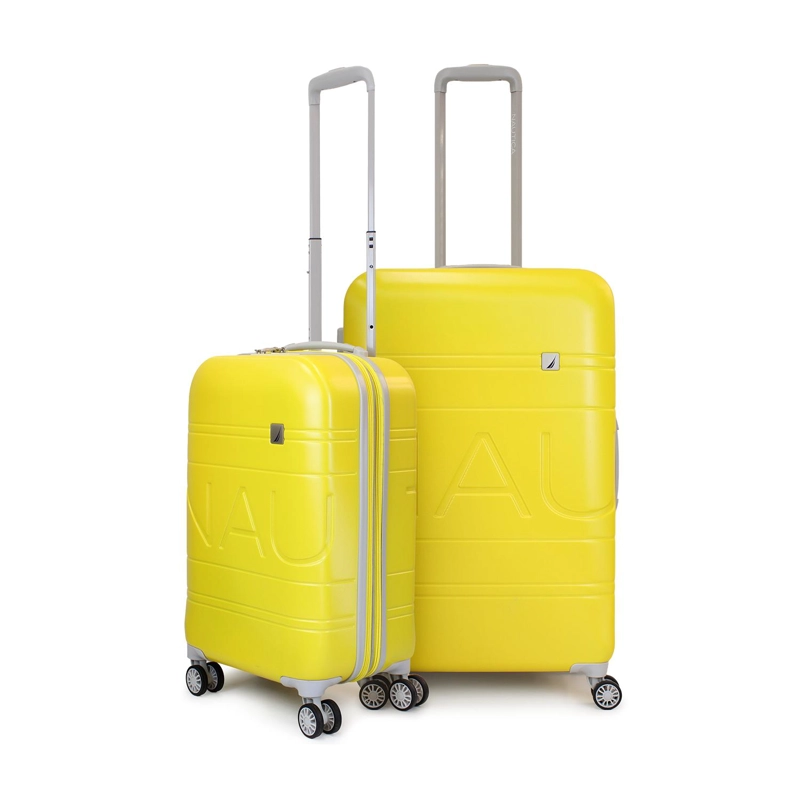PACK 2 MALETAS  S+M NAUTICA PALERMO 10K Y 20K AMARILLO - 1