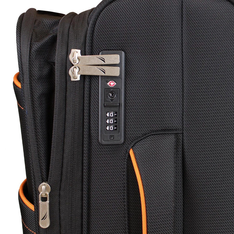MALETA BLANDA DE TELA GRANDE NAUTICA LISBOA L 23KG NEGRA - 3