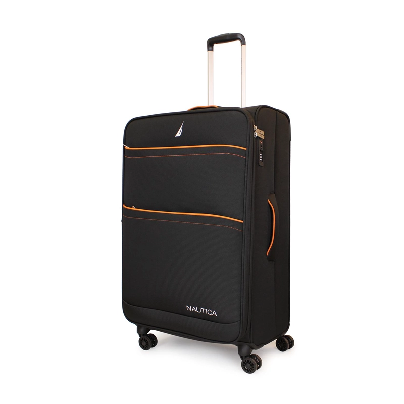MALETA BLANDA DE TELA GRANDE NAUTICA LISBOA L 23KG NEGRA - 6