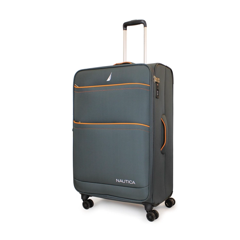 MALETA DE TELA GRANDE NAUTICA LISBOA L 23KG GRIS - 6
