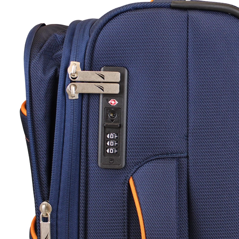 MALETA BLANDA DE TELA MEDIANA NAUTICA LISBOA 20KG AZUL - 3
