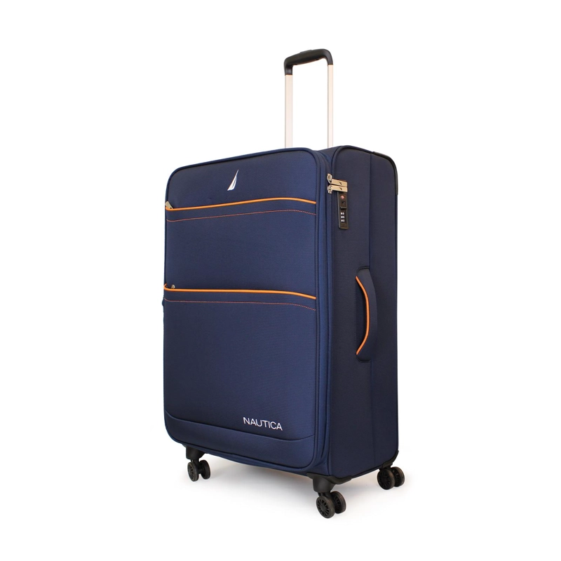MALETA BLANDA DE TELA GRANDE NAUTICA LISBOA L 23KG AZUL - 6