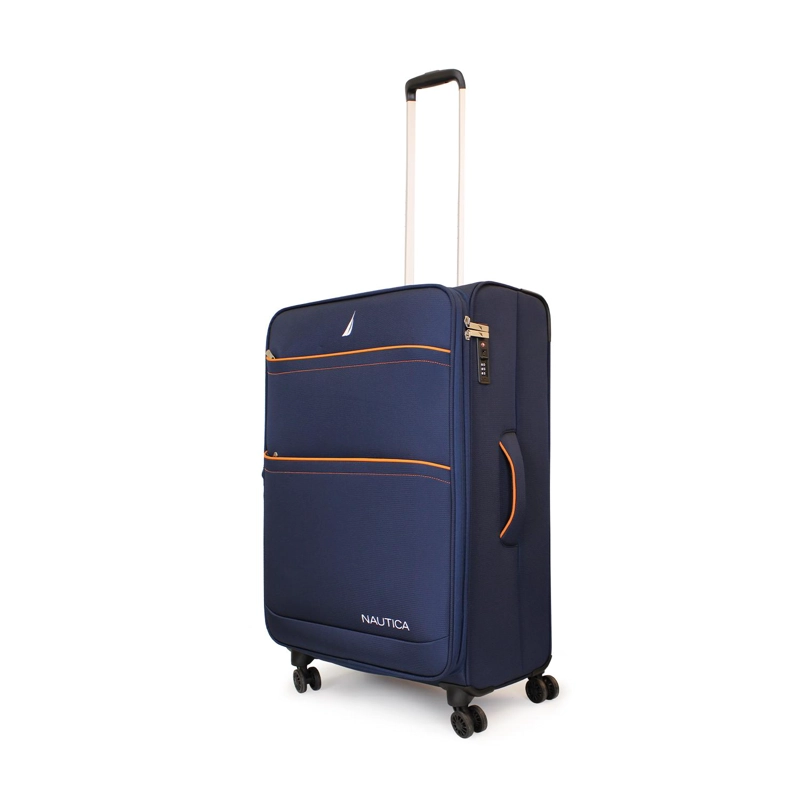 SET DE 3 MALETAS BLANDAS  DE TELA S+M+L NAUTICA LISBOA AZUL - 5