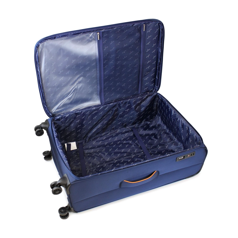 PACK 2 MALETAS BLANDAS DE TELA S+L NAUTICA LISBOA 10K Y 23K AZUL - 2